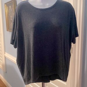 Athleta Slouch/Loose Fit Top, Gray, Large